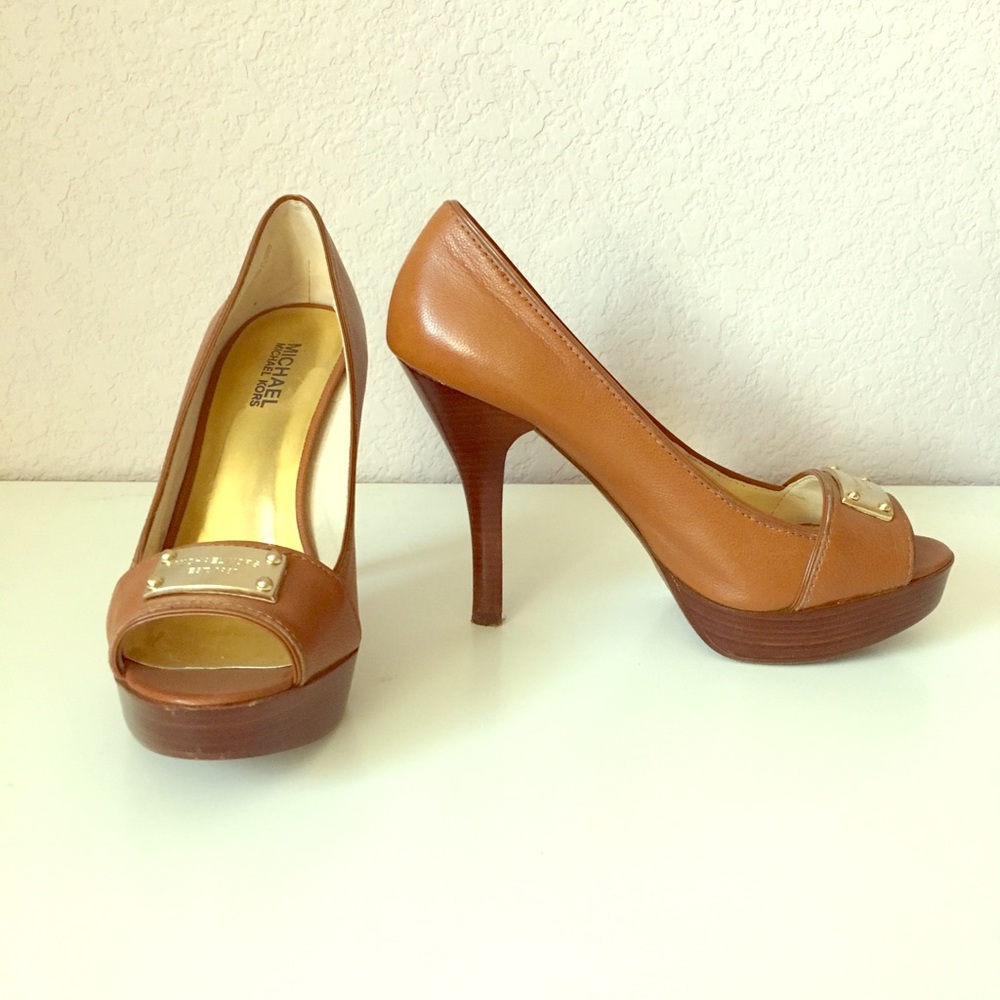 Michael Kors Leather Heels